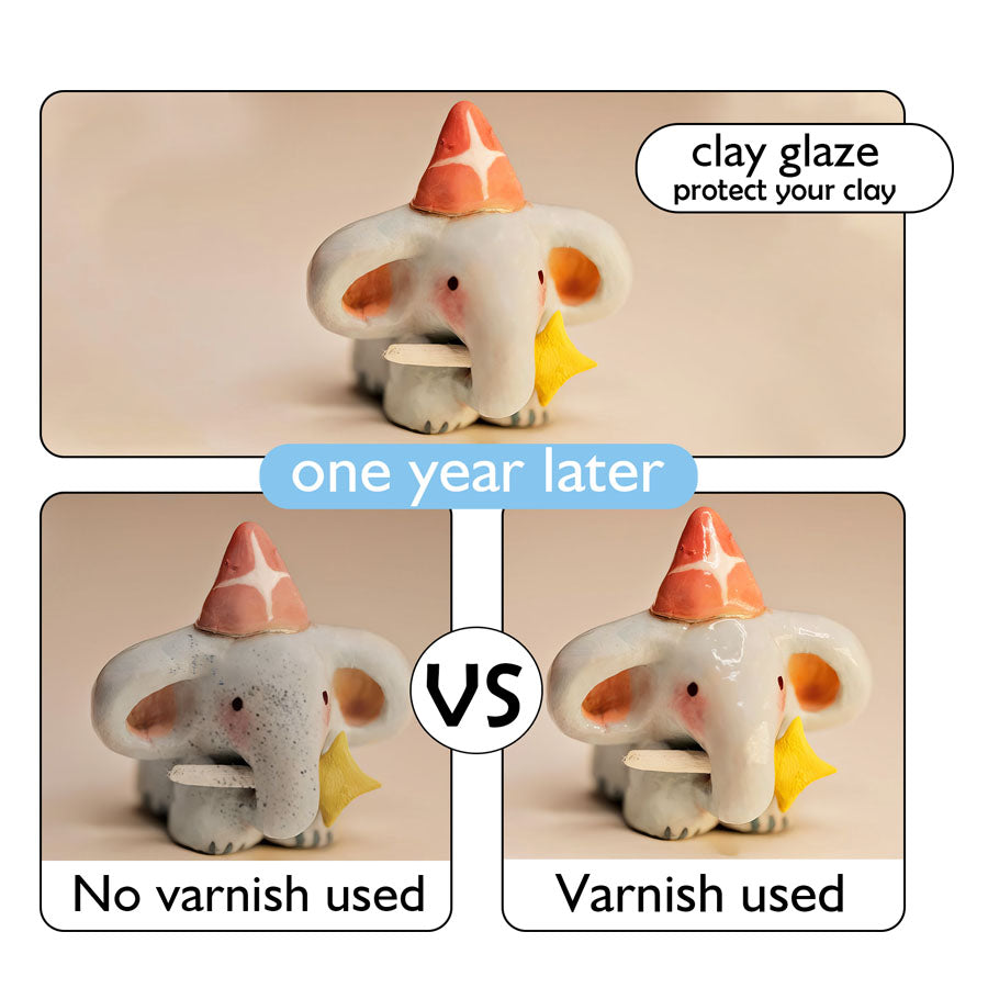 200ml Air Dry Clay Varnish