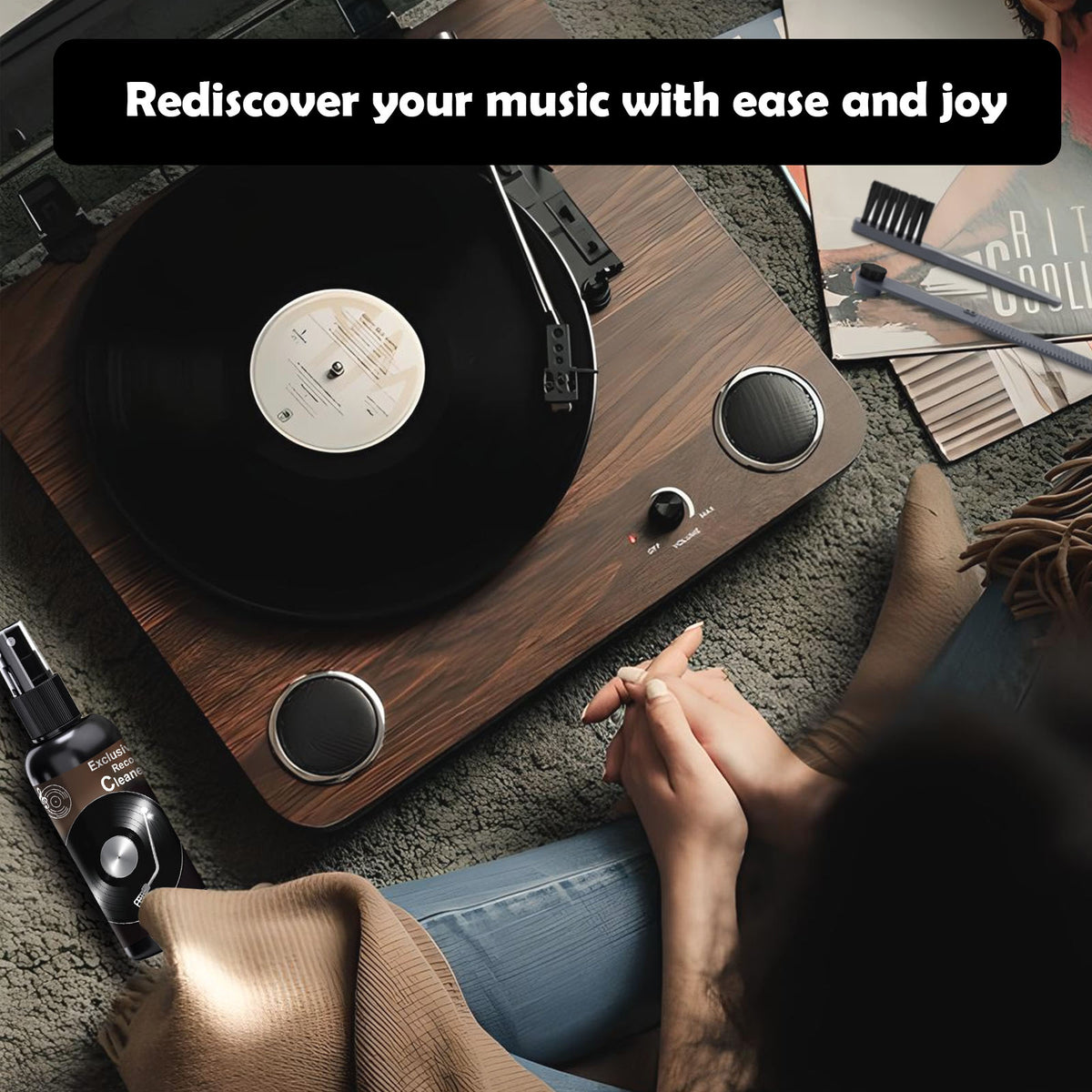 Vinyl Record Cleaning Kit
