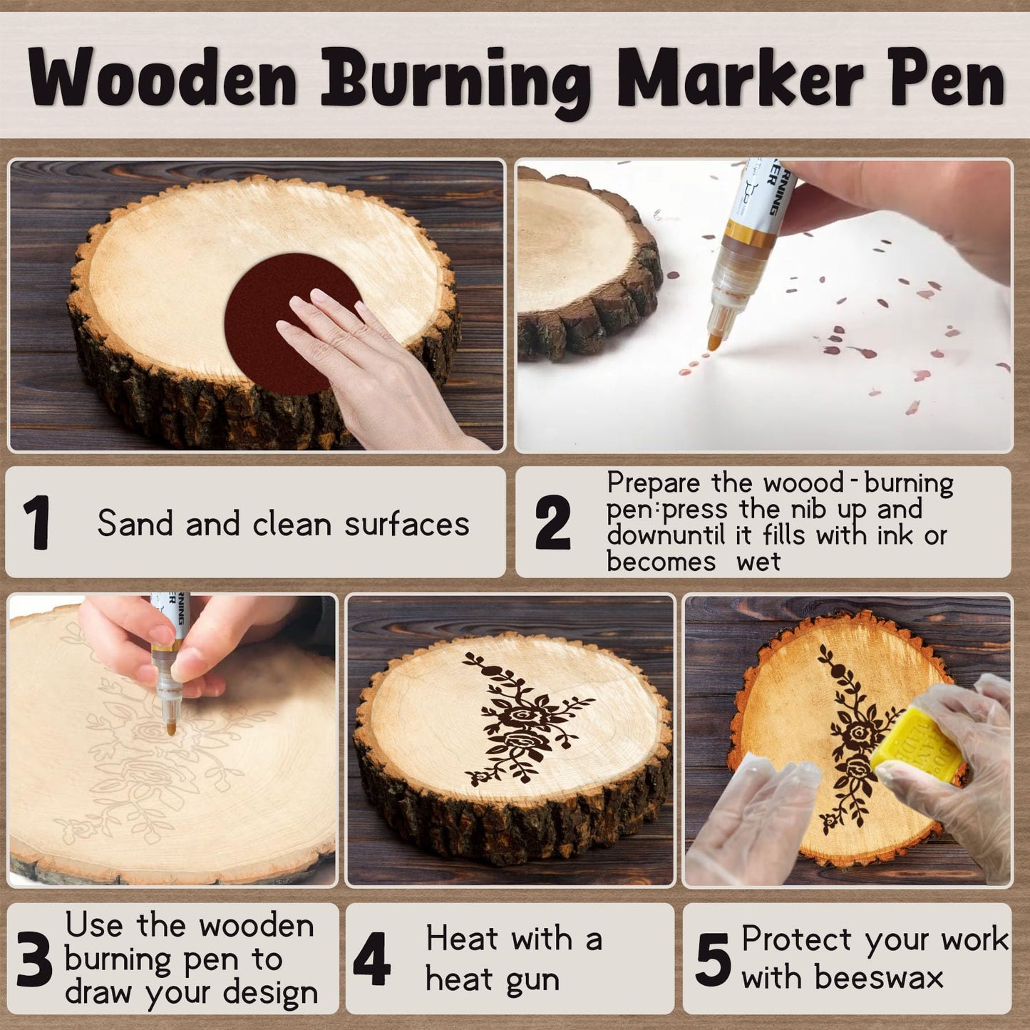 Wood burning gel
