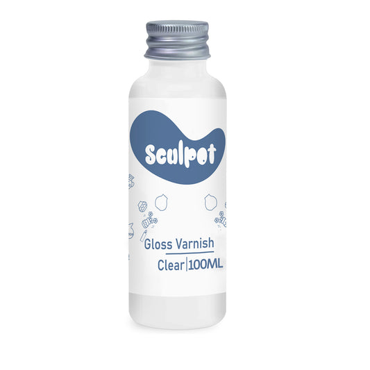 100ml Air Dry Clay Varnish Glaze