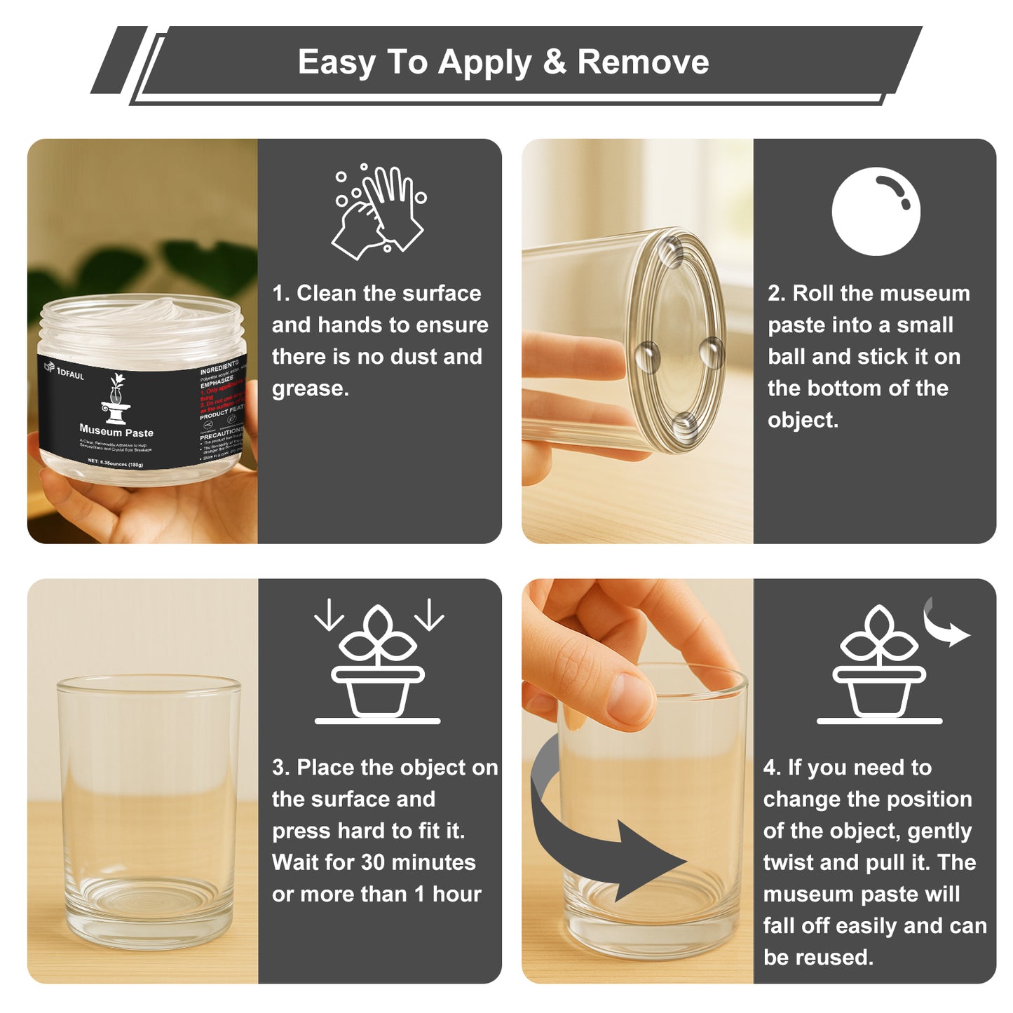 6.35 oz Exhibits Fixing Gel for Museum