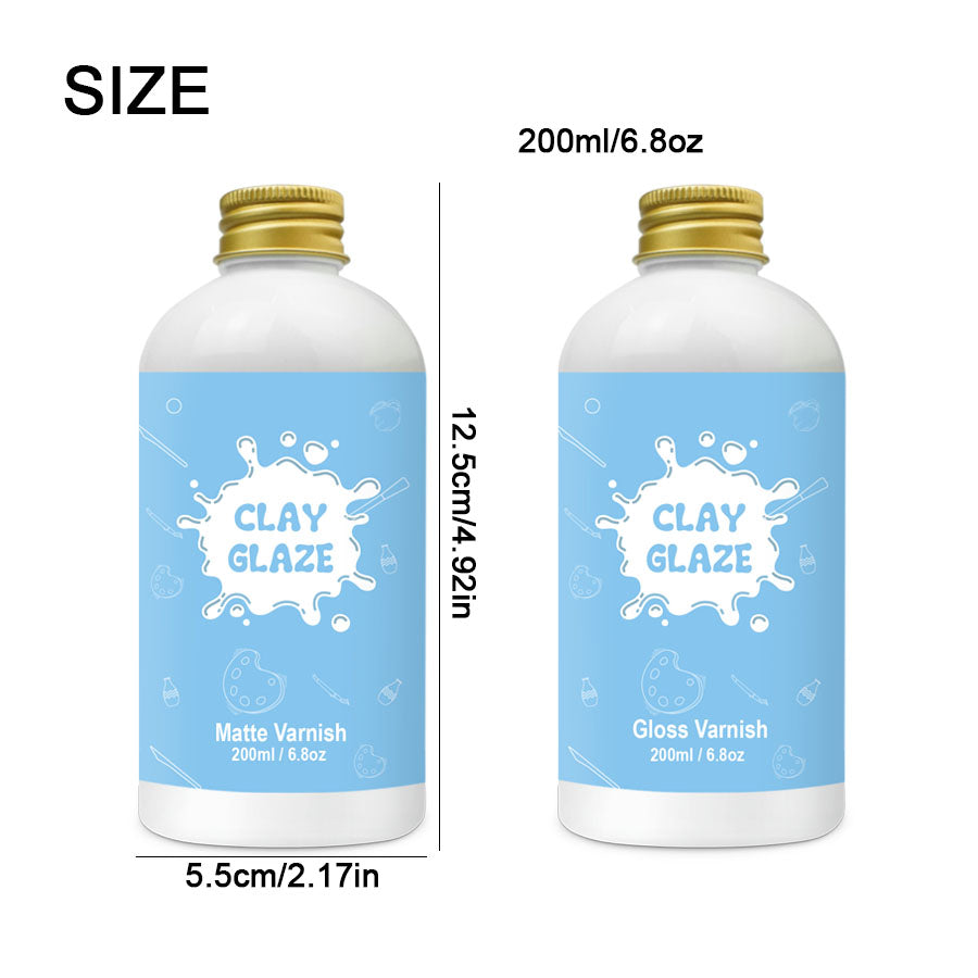 200ml Air Dry Clay Varnish