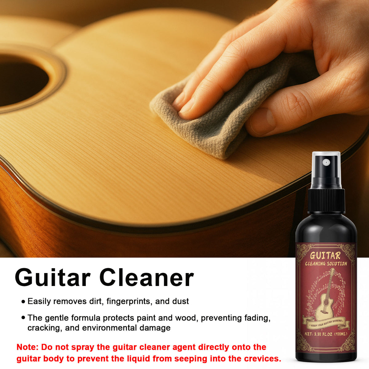 Guitar Cleaning Maintenance Kit