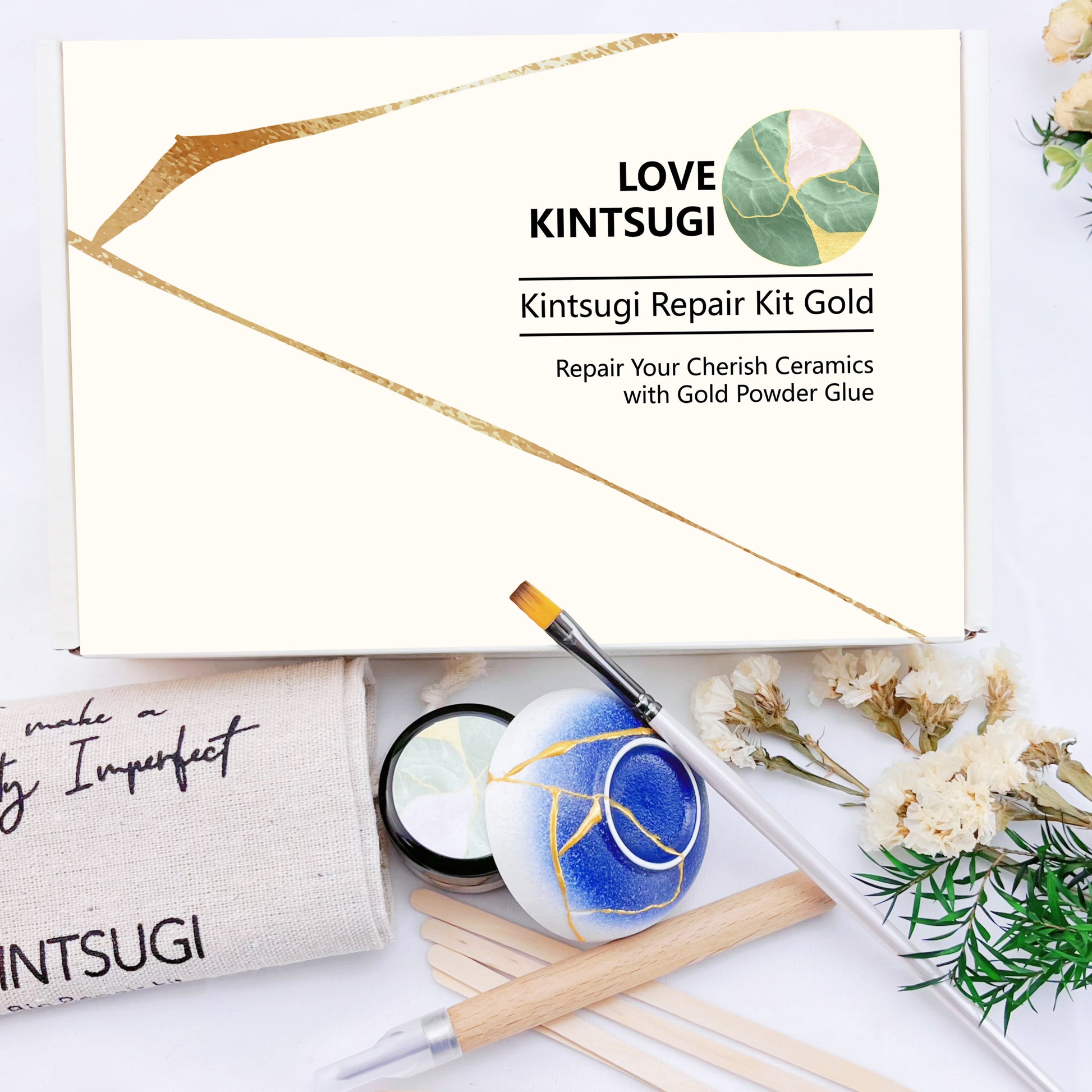 Kintsugi Repair Kit Gold 
